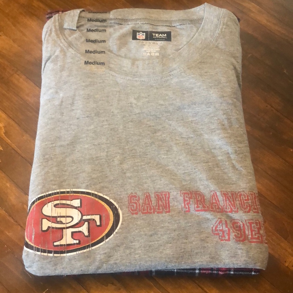San Fransisco 49ers NFL Men’s sleep set